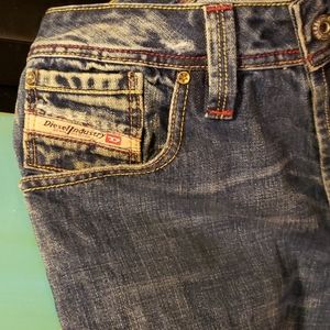 Mens diesel Industry button fly jeans